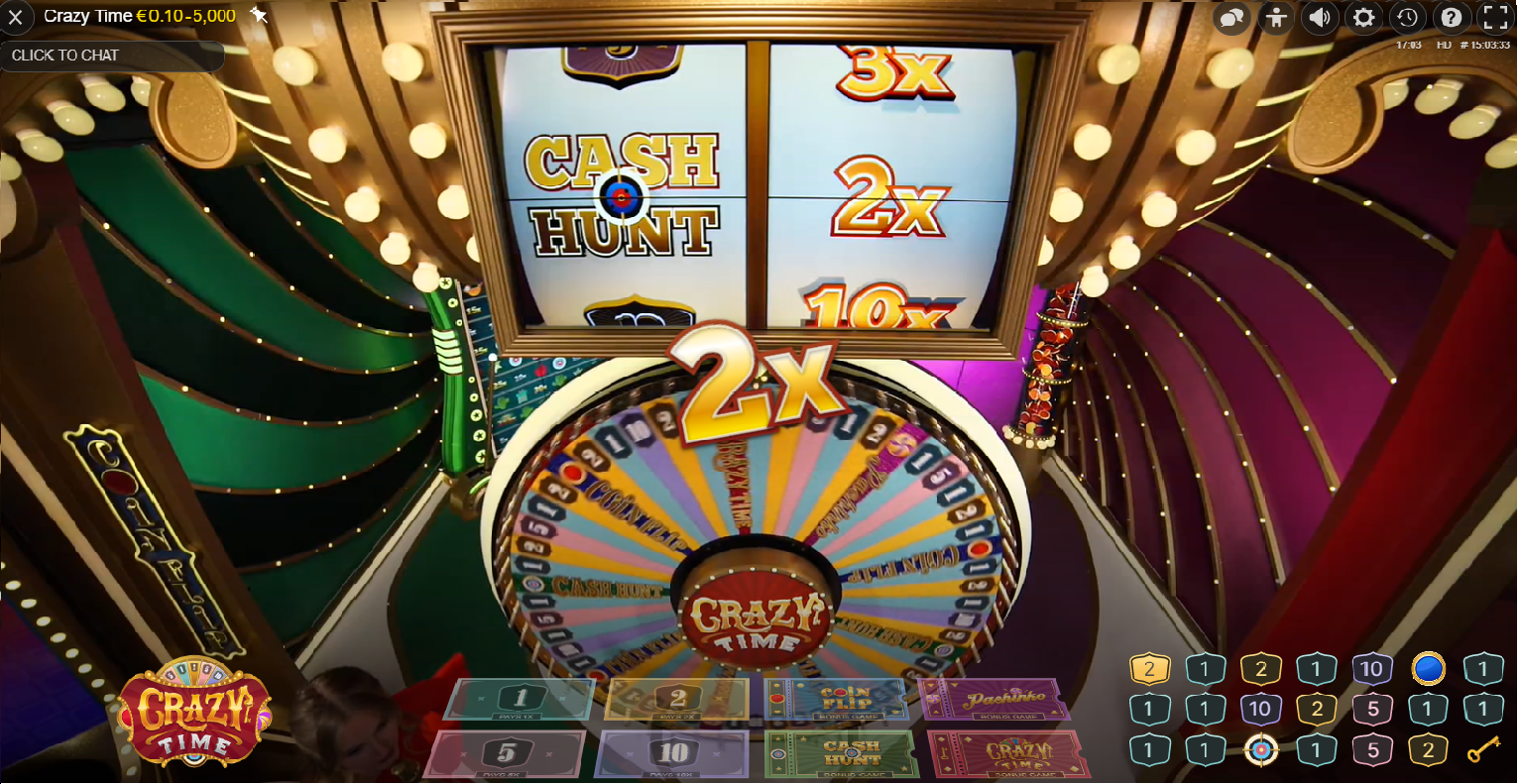 Crazy Time Gambling establishment Personal Extra around C1,500 December